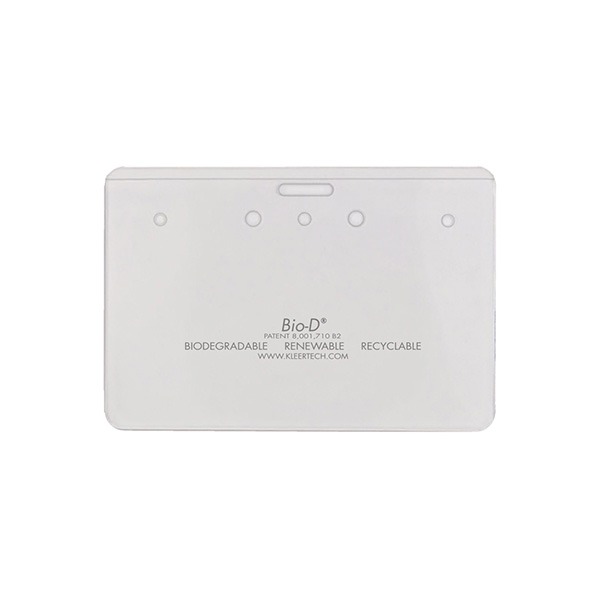 2 1/2"H x4"W BIO-D ® Name Badge Holder