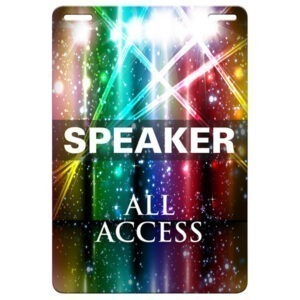 6"H x 4-1/4"W Plastic Badges