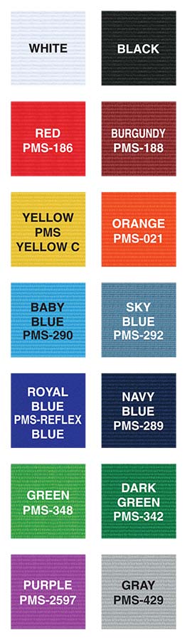 3-Color Recycled PET Lanyard in 1/2", 5/8", and 3/4"W x 36"L - Image 2