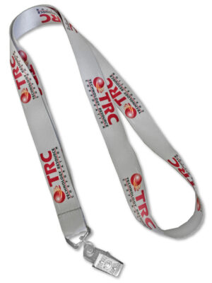 3-Color Recycled PET Lanyard in 1/2", 5/8", and 3/4"W x 36"L