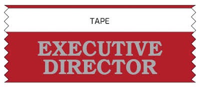 "EXECUTIVE DIRECTOR" Horizontal Ribbon