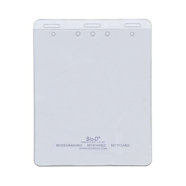 5"H x 4"W Premium BIO-D® Badge Holder