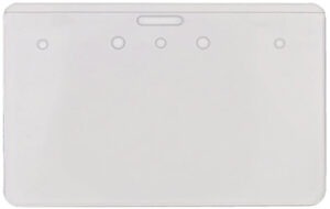 2 1/2"H x 4"W Classic Badge Holder